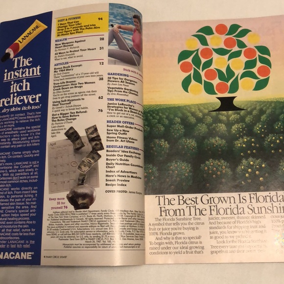 FamilyCircle March 24,1987 - Vintage - 35 yrs old collectible 160 pages - #228 - Picture 4 of 12